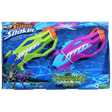 Nerf Dinosquad Super Soaker Raptor Surge Dual Pack Ct Shipt