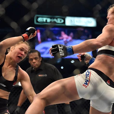 Unforgettable Victory Holly Holm S Epic Ko Of Ronda Rousey