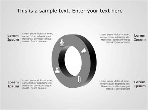 Circular Org Chart Powerpoint Template