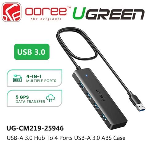 Ugreen Cm219 Usb Hub 30 4 Ports Usb A Splitter Usb Expander For Mouse