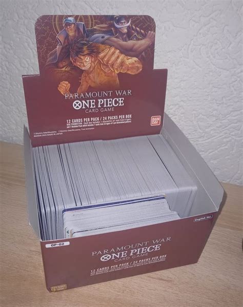 One Piece Card Game Paramount War OP 02 Ca 380 Karten Kaufen Auf Ricardo