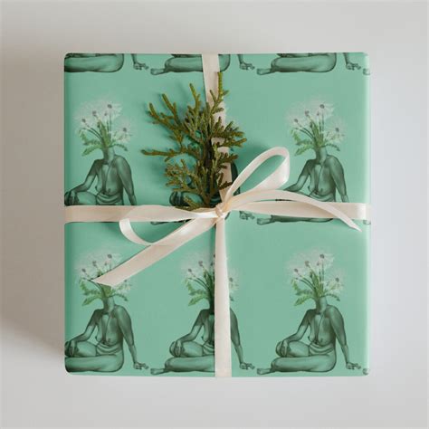 Artist Nude Wrapping Paper Sheets Etsy
