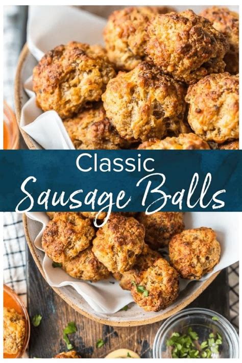 Sausage Balls Recipe Classic Bisquick Sausage Balls {video}