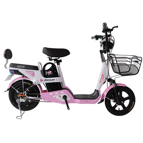 DISIYUAN Classic mode e-bike Two Seats 48V 350W electric bicycle scoot ...