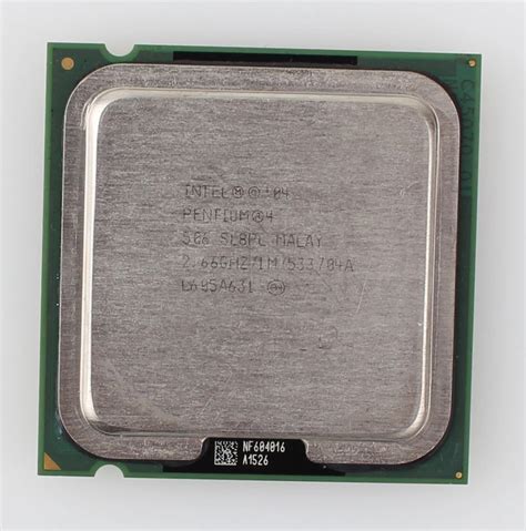 Procesor Intel Pentium 4 506 1M Cache, 2.66 GHz, 533 MHz FSB SL8PL ...