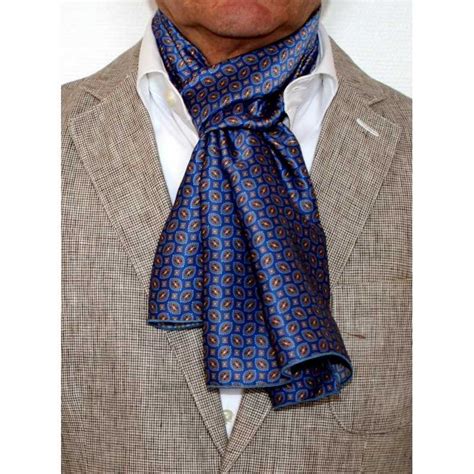 foulard écharpe en soie homme CBF EH2000 fabriqué en France Made in France