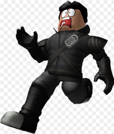 Transparent Scared Person Clipart Scared Roblox Character Running Image ...