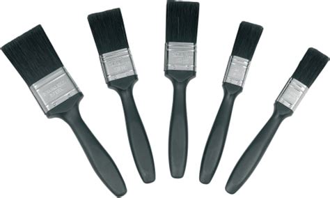All Purpose Mixed Size Paint Brushes Pack Of 5 Uk