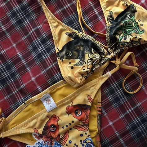 Ed Hardy Bikini Sets Brand New Depop
