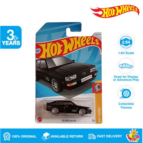 Hot Wheels 87 奧迪 Quattro 黑色批次 P N 2024 蝦皮購物