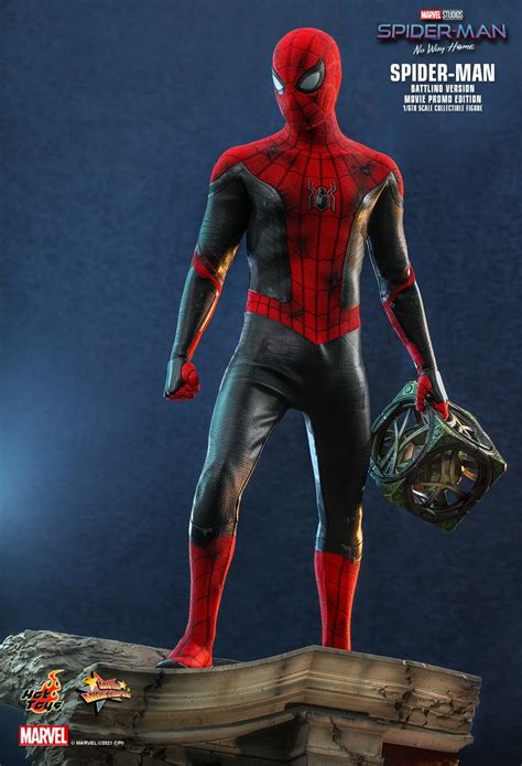 Figurine Hot Toys Spider Man Battling Version Movie Promo