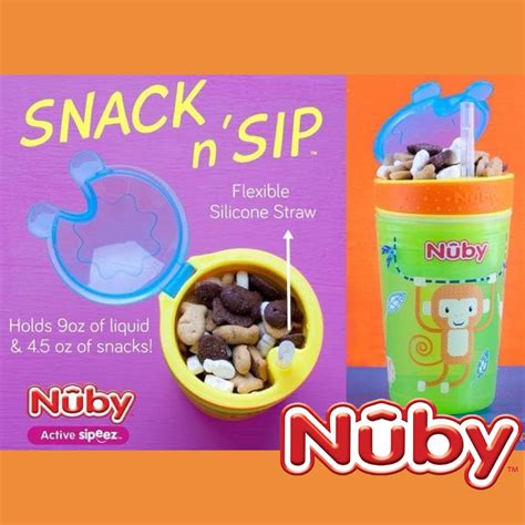 Nuby Snack N Sip Cup 9oz270ml