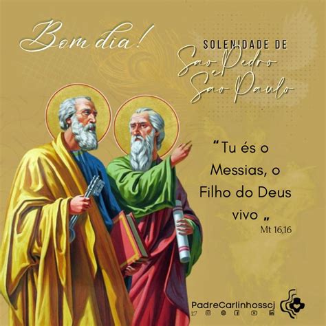Dia De São Paulo E São Pedro - São Pedro e São Paulo em 2025 | Dia de sao pedro, Imagem de são pedro ...