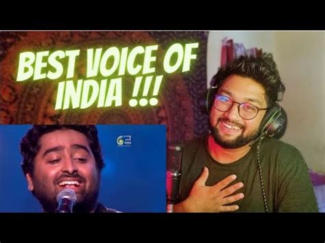 Arijit Singh Live Gima Awards Singer Reaction Video Youtube