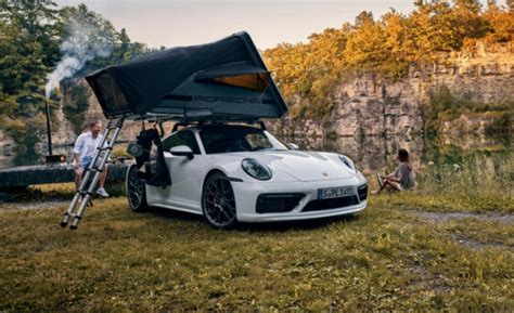Porsche с нова палатка за покрив - Cross.bg