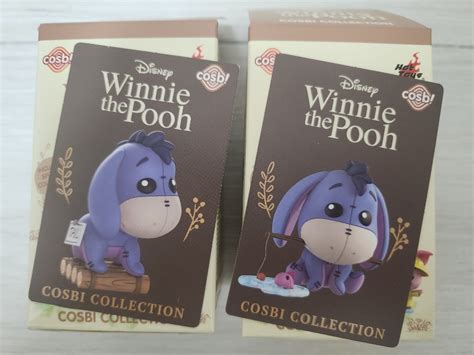 2款 Cosbi Collection Winnie the Pooh 盲盒 Hot Toys Eeyore 興趣及遊戲 玩具 遊戲類 Carousell