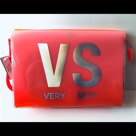 Victoria S Secret Bags Vs Very Sexy Hot Bikini Swim Holo Zipper Easy Bag Poshmark