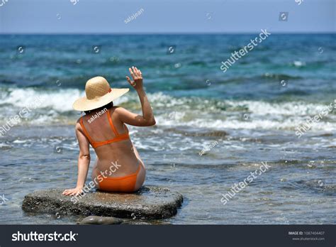 Sexy Bikini Tanning Woman Relaxing On Stock Photo Shutterstock