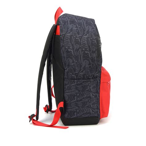 Mochila Escolar Hot Wheels Preta Luxcel Euqueroum