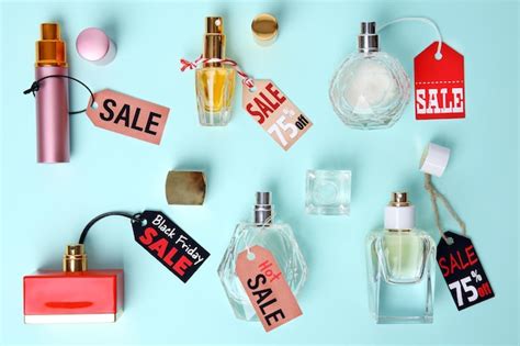 Premium Photo | Collection of women perfume on sale