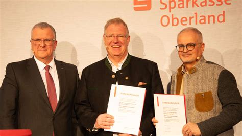 Sparkasse Oberland Thomas Orbig Und Peter Lingg In Ruhestand Verabschiedet