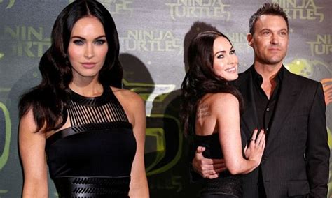 Megan Fox Oozes Sex Appeal At TMNT Premiere With Husband Brian Austin Green Daily Mail Online