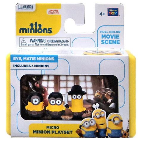 Despicable Me Minions Movie Eye Matie Minions Micro Playset