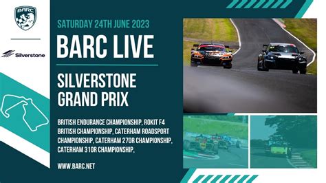 Barc Live Silverstone Grand Prix June Th Youtube