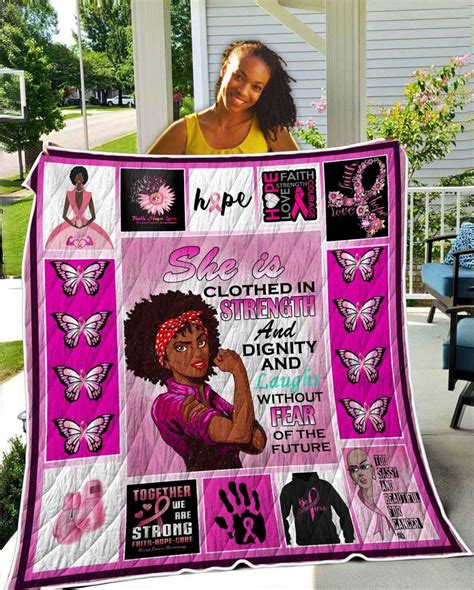 African American Quilt Designs She Is Clothed In Strength Quilt Pretty Afro American Woman