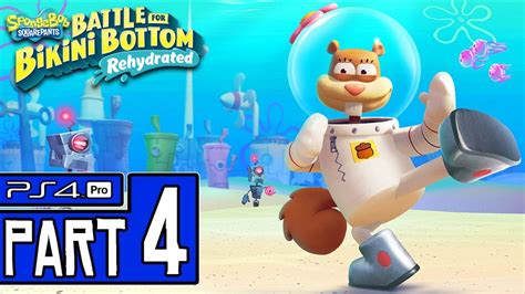 SpongeBob Battle for Bikini Bottom Rehydrated Walkthrough Part 4 PS4 Pro 1440p 60ᶠᵖˢ YouTube