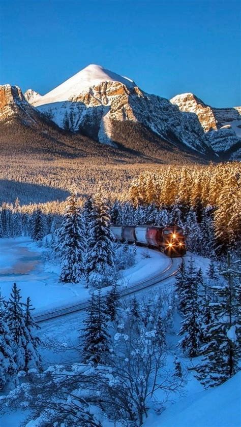 Train in Banff National Park - backiee