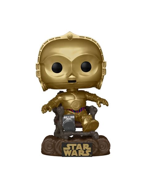 Funko Pop Star Wars Retorno Del Jedi Aniversario C Po En Silla