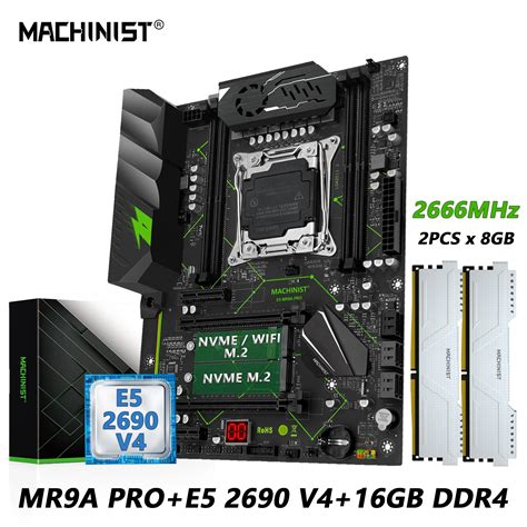 Machinist X Conjunto De Kit De Placa M E Cpu Xeon Lga E