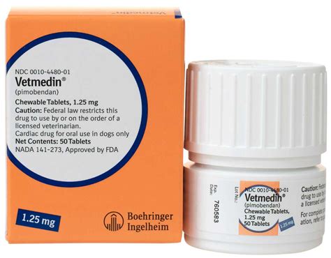 Vetmedin Chewable Tablets for Dogs Boehringer Ingelheim ( - Pet ...