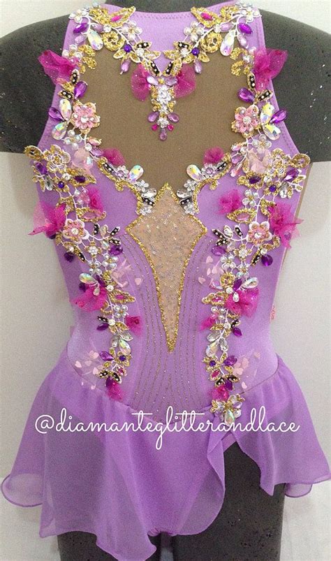 Diamante Glitter And Lace Dance Costume Designer Perth Girls