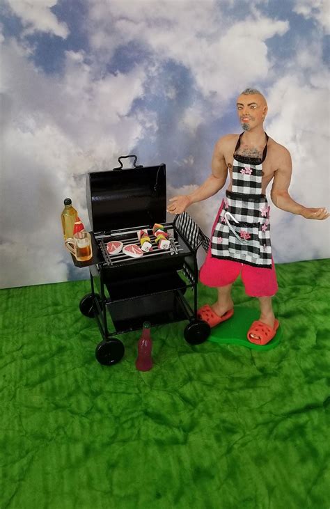 OOAK Giant Rino Miniature Male Nude Dollhouse Doll Scale Tima Hass Etsy