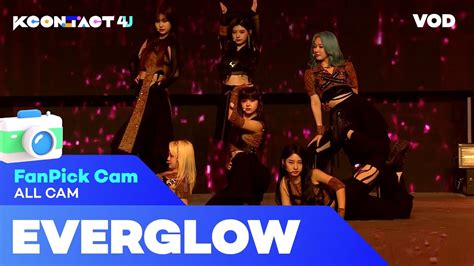 EVERGLOW 에버글로우 FanPick Cam Vote winning performance KCON TACT 4 U