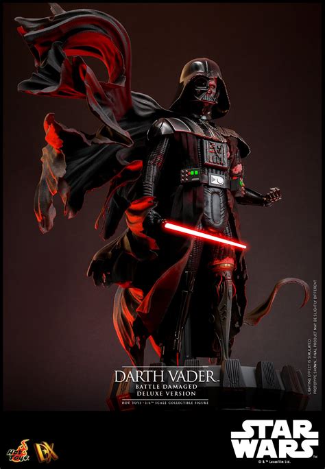 Hot Toys Reveals Darth Vader Battle Damaged Collectible Star Wars Figure Geektyrant