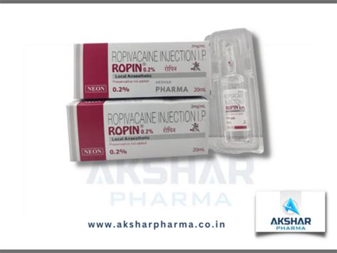 Ropin 0.2 % Injection Application: Hospital at Best Price in Surat ...