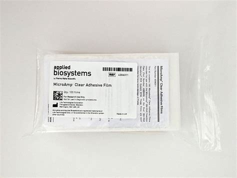 Microamp Clear Adhesive Film