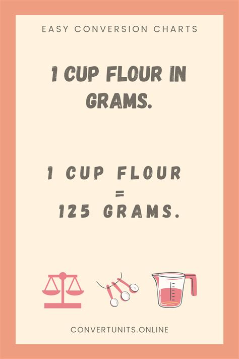1 Cup Flour In Grams Online Unit Converter