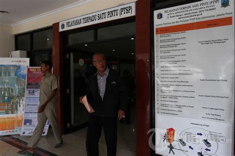 Pelayanan Terpadu Satu Pintu Di Kantor Wali Kota Jakarta Pusat Foto 5