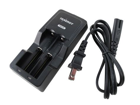 Tenergy TN270 Charger Kit 2 Bay Li Ion Battery Charger 2x 18650