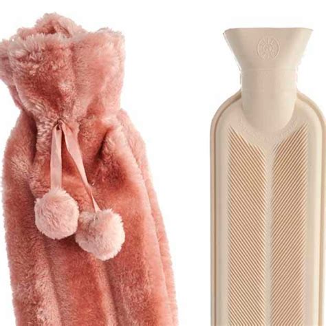 Wilko Blush Long Hot Water Bottle Wilko