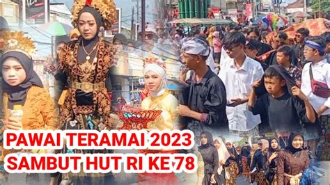 Pawai Paling Meriah Sambut Hut Ri Ke Tahun Masyarakat Tumpah