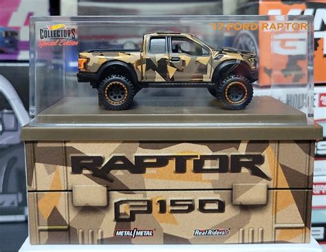 Hot Wheels Ford Raptor F Camo Rlc Hobbies Toys Toys Games On Carousell