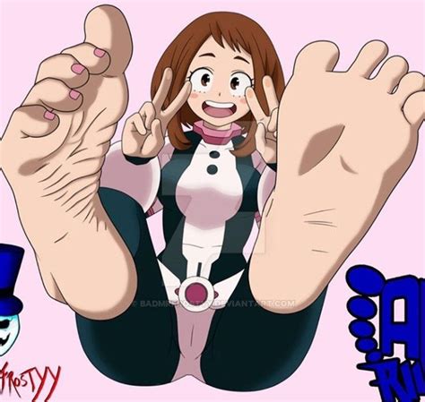 My Name Is Uraraka And I Would Like To Introduce My Feet To You Anime