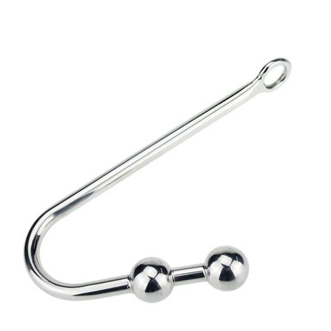 Acheter 30 250mm En Acier Inoxydable Anal Crochets Métal Butt Plug