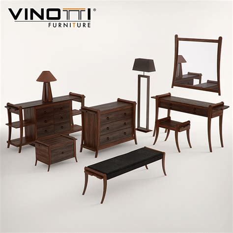 Vinotti. Bedroom set - Other - 3D model