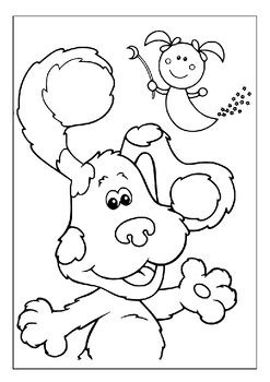 Unlock Creativity Dive Into Blues Clues World With Coloring Pages For Fans